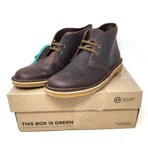 Clarks Bushacre Mens Boot Beeswax SIZE 8 US